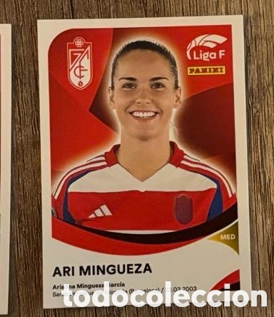 Coleccionismo cromos antiguos: ARI MINGUEZA GRANADA Panini Liga F 2024-25