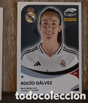 Coleccionismo cromos antiguos: ROCIO GALVEZ REAL MADRID Panini Liga F 2024-25