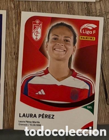 Coleccionismo cromos antiguos: LAURA PEREZ GRANADA Panini Liga F 2024-25