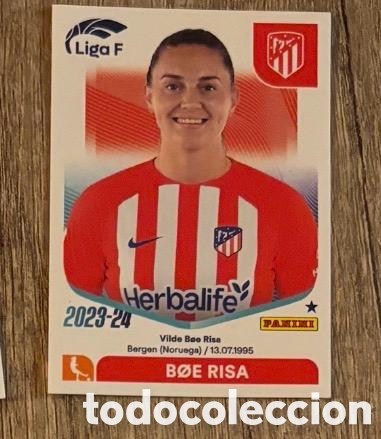 Coleccionismo cromos antiguos: BOE RISA ATLETICO MADRID Panini Liga F 2023-24