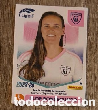 Coleccionismo cromos antiguos: FLOR BONSEGUNDO MADRID CFF Panini Liga F 2023-24