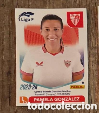 Coleccionismo cromos antiguos: PAMELA GONZALEZ SEVILLA Panini Liga F 2023-24