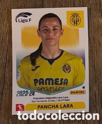 Coleccionismo cromos antiguos: PANCHA LARA VILLARREAL Panini Liga F 2023-24