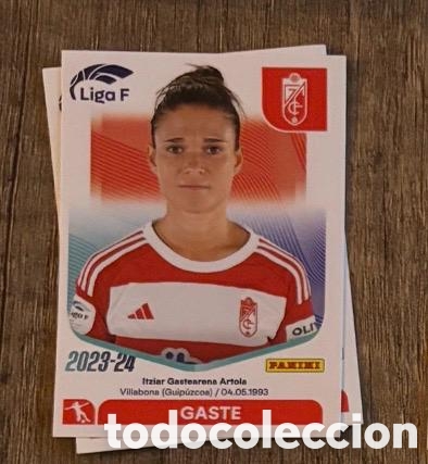 Coleccionismo cromos antiguos: GASTE GRANADA Panini Liga F 2023-24