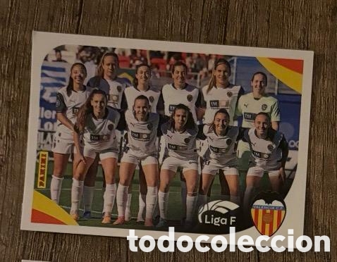 Coleccionismo cromos antiguos: ALINEACION VALENCIA Panini Liga F 2024-25