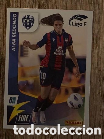 Coleccionismo cromos antiguos: ALBA REDONDO LEVANTE ON FIRE Panini Liga F 2023-24