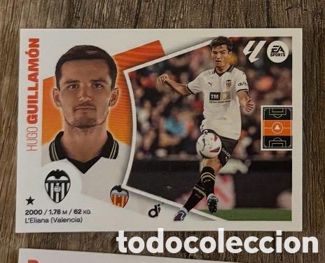 Coleccionismo cromos antiguos: GUILLAMON VALENCIA Liga Este 2024-25 Panini sticker