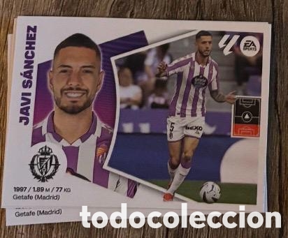 Coleccionismo cromos antiguos: JAVI SANCHEZ VALLADOLID Liga Este 2024-25 Panini sticker