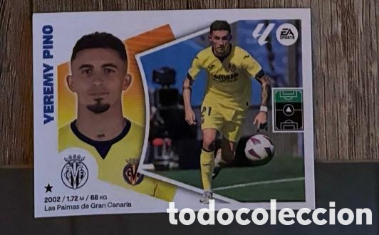Coleccionismo cromos antiguos: YEREMY PINO VILLARREAL Liga Este 2024-25 Panini sticker