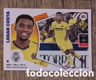 Coleccionismo cromos antiguos: LOGAN COSTA VILLARREAL Liga Este 2024-25 Panini sticker