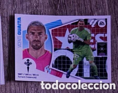 Coleccionismo cromos antiguos: GUAITA CELTA Liga Este 2024-25 Panini sticker