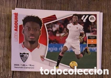 Coleccionismo cromos antiguos: AGOUME SEVILLA Liga Este 2024-25 Panini sticker