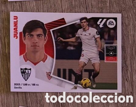 Coleccionismo cromos antiguos: JUANLU SEVILLA Liga Este 2024-25 Panini sticker