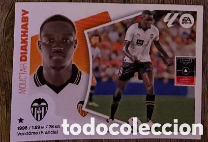 Coleccionismo cromos antiguos: DIAKHABY VALENCIA Liga Este 2024-25 Panini sticker