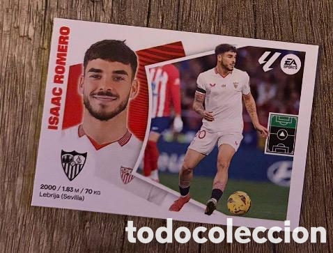 Coleccionismo cromos antiguos: ISAAC ROMERO SEVILLA Liga Este 2024-25 Panini sticker