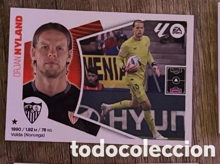 Coleccionismo cromos antiguos: NYLAND SEVILLA Liga Este 2024-25 Panini sticker