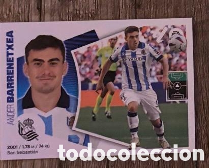Coleccionismo cromos antiguos: BARRENETXEA REAL SOCIEDAD Liga Este 2024-25 Panini sticker