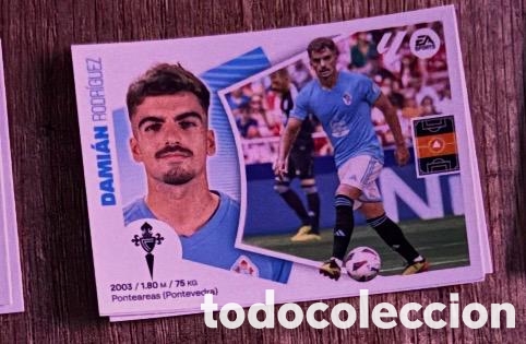 Coleccionismo cromos antiguos: DAMIAN CELTA VIGO Liga Este 2024-25 Panini sticker
