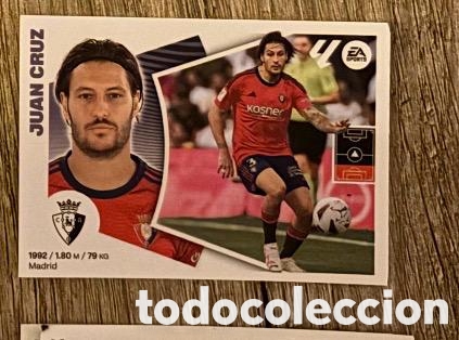 Coleccionismo cromos antiguos: JUAN CRUZ OSASUNA Liga Este 2024-25 Panini sticker