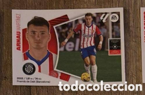 Coleccionismo cromos antiguos: ARNAU GIRONA Liga Este 2024-25 Panini sticker
