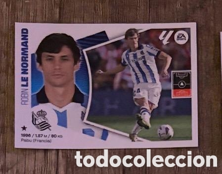 Coleccionismo cromos antiguos: LE NORMAND REAL SOCIEDAD Liga Este 2024-25 Panini sticker