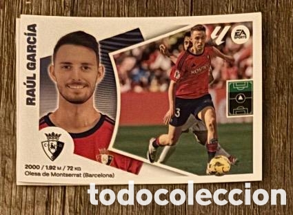 Coleccionismo cromos antiguos: RAUL GARCIA OSASUNA Liga Este 2024-25 Panini sticker
