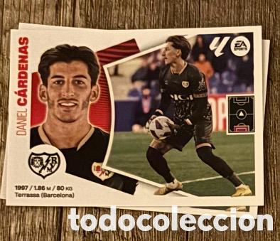 Coleccionismo cromos antiguos: CARDENAS RAYO VALLECANO Liga Este 2024-25 Panini sticker