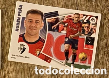 Coleccionismo cromos antiguos: RUBEN PE&Ntilde;A OSASUNA Liga Este 2024-25 Panini sticker