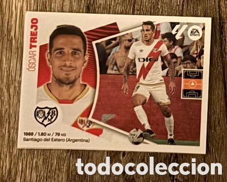 Coleccionismo cromos antiguos: TREJO RAYO VALLECANO Liga Este 2024-25 Panini sticker
