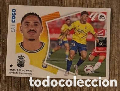 Coleccionismo cromos antiguos: SAUL COCO UD LAS PALMAS Liga Este 2024-25 Panini sticker
