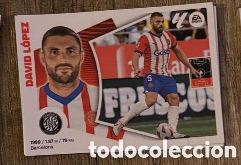 Coleccionismo cromos antiguos: DAVID LOPEZ GIRONA Liga Este 2024-25 Panini sticker