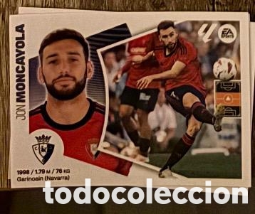 Coleccionismo cromos antiguos: MONCAYOLA OSASUNA Liga Este 2024-25 Panini sticker
