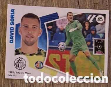 Coleccionismo cromos antiguos: DAVID SORIA GETAFE Liga Este 2024-25 Panini sticker
