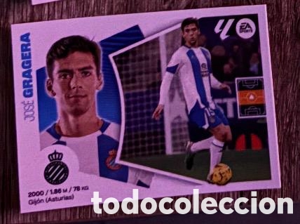 Coleccionismo cromos antiguos: GRAGERA ESPANYOL Liga Este 2024-25 Panini sticker