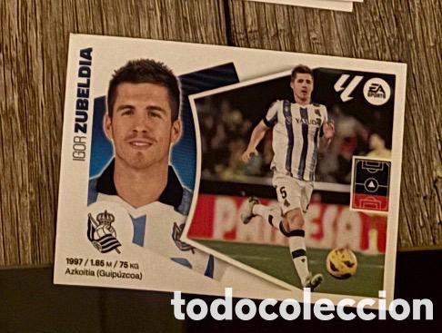 Coleccionismo cromos antiguos: ZUBELDIA REAL SOCIEDAD Liga Este 2024-25 Panini sticker