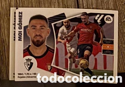 Coleccionismo cromos antiguos: MOI GOMEZ OSASUNA Liga Este 2024-25 Panini sticker
