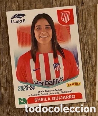 Coleccionismo cromos antiguos: SHEILA GUIJARRO ATLETICO MADRID Panini Liga F 2023-24