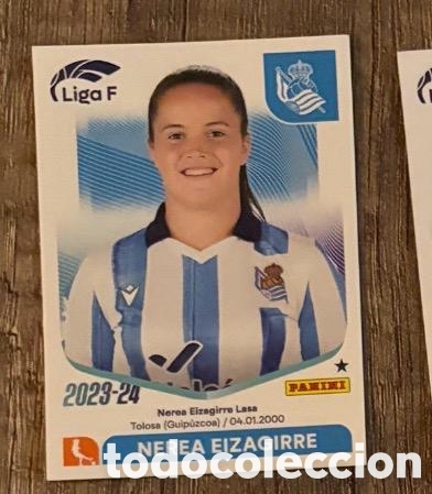 Coleccionismo cromos antiguos: NEREA BIZAGIIRRE REAL SOCIEDAD Panini Liga F 2023-24