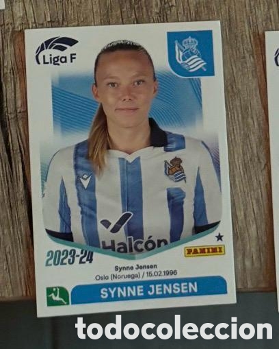 Coleccionismo cromos antiguos: SYNNE JENSEN REAL SOCIEDAD Panini Liga F 2023-24