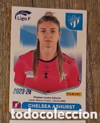Coleccionismo cromos antiguos: CHELSEA ASHURST SPORTING Club DE HUELVA Panini Liga F 2023-24