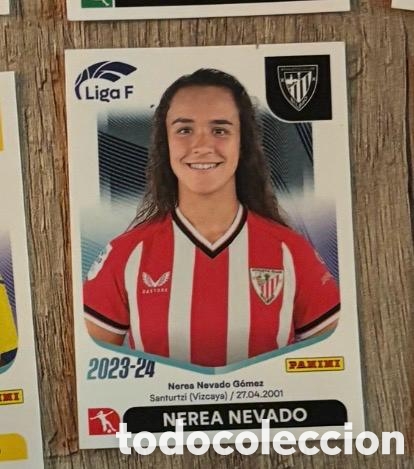 Coleccionismo cromos antiguos: NEREA NEVADO ATHLETIC CLUB Panini Liga F 2023-24
