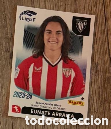 Coleccionismo cromos antiguos: EUNATE ARRAIZA ATHLETIC CLUB Panini Liga F 2023-24