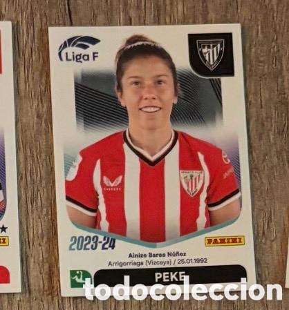 Coleccionismo cromos antiguos: PEKE ATHLETIC CLUB Panini Liga F 2023-24