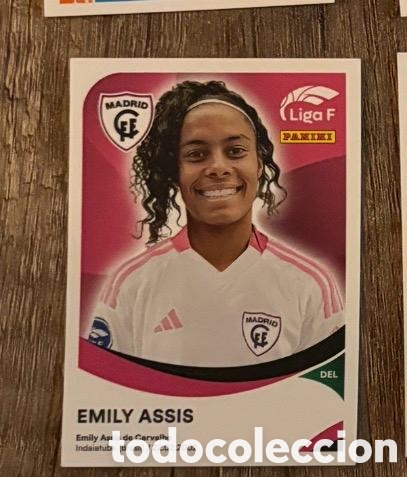 Coleccionismo cromos antiguos: EMILY ASSIS MADRID CFF Liga Femenina F Panini 2024 2025
