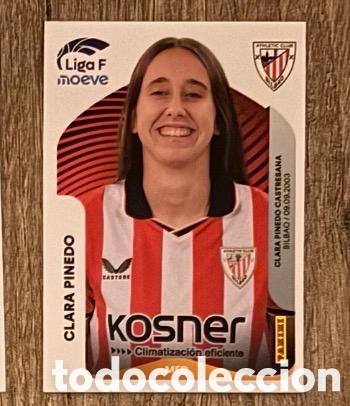 Coleccionismo cromos antiguos: CLARA PINEDO ATHLETIC Panini Liga F Moeve 2025 2026