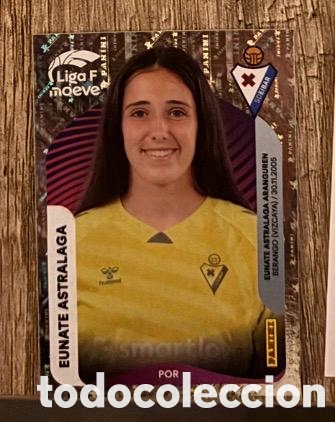 Coleccionismo cromos antiguos: EUNATE ASTRALAGA ESPECIAL EIBAR Panini Liga F Moeve 2025 2026