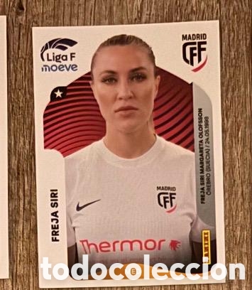 Coleccionismo cromos antiguos: FREJA SIRI MADRID CFF Panini Liga F Moeve 2025 2026