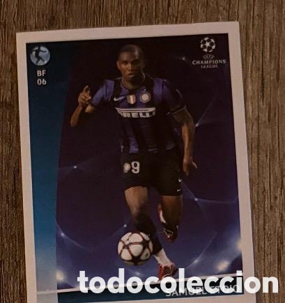 Coleccionismo cromos antiguos: SAMUEL ETO'O INTER MILAN 2009-10 sticker UEFA Champions League