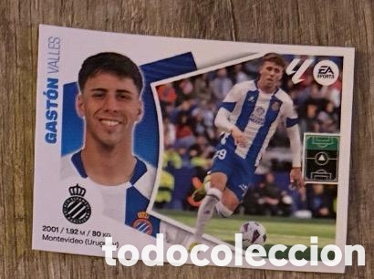 Coleccionismo cromos antiguos: GASTON VALLES ESPANYOL Liga Este 2024-25 Panini sticker