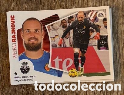 Coleccionismo cromos antiguos: RAJKOVIC MALLORCA Liga Este 2024-25 Panini sticker